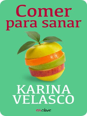 cover image of Comer para sanar